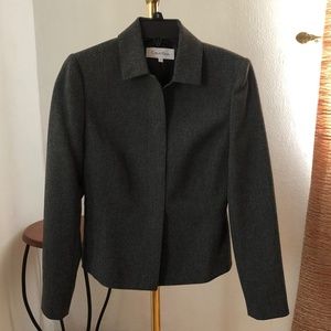 Calvin Klein Grey Blazer